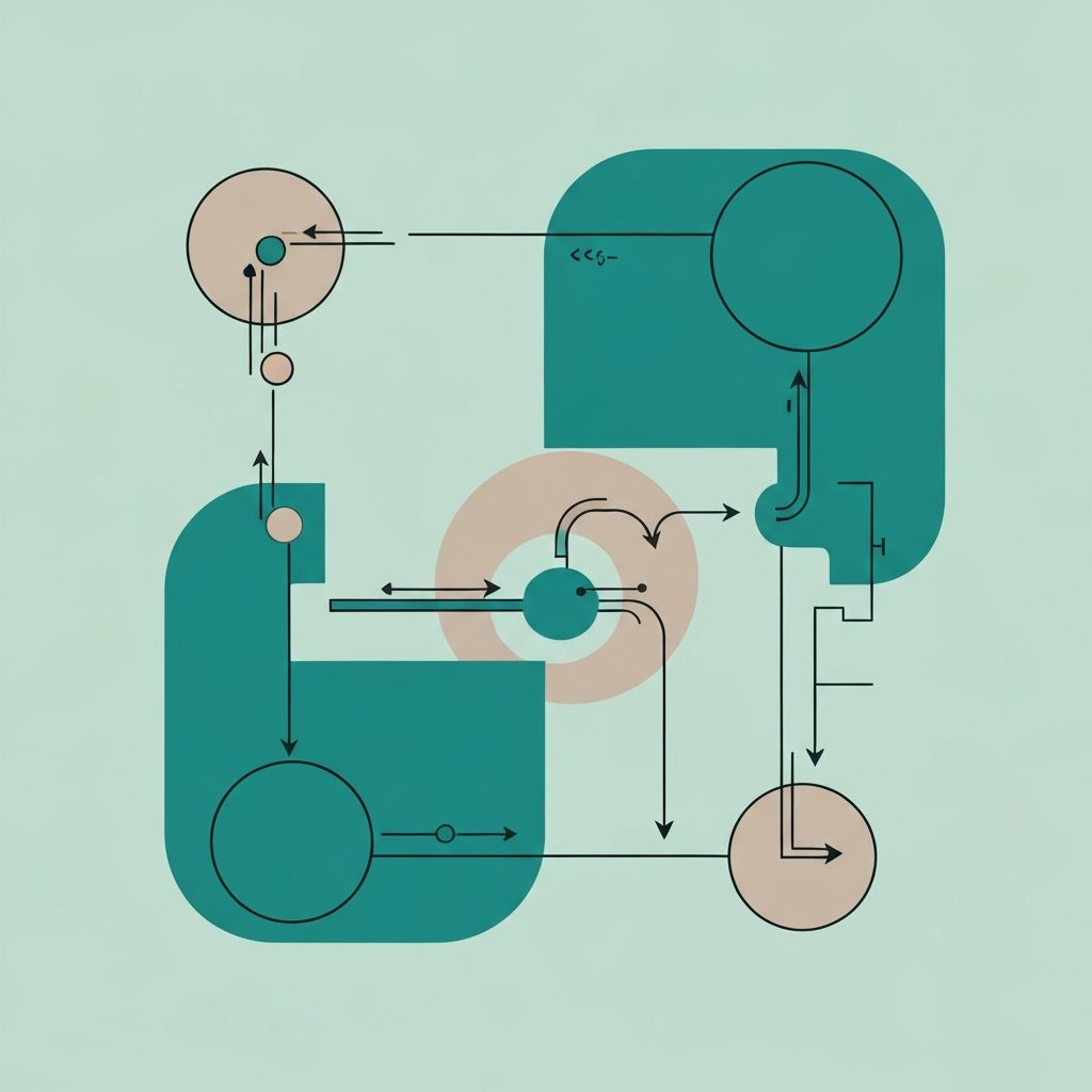 Energy metabolism scientific illustration